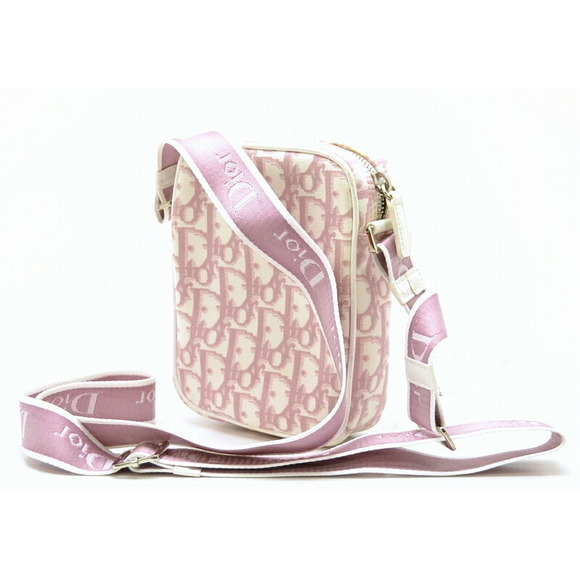 Dior Christian Bag  Shoulder Trotter Pink - Picture 1 of 3